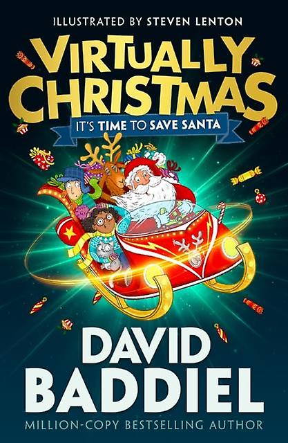 Virtually Christmas by David Baddiel Paperback Book