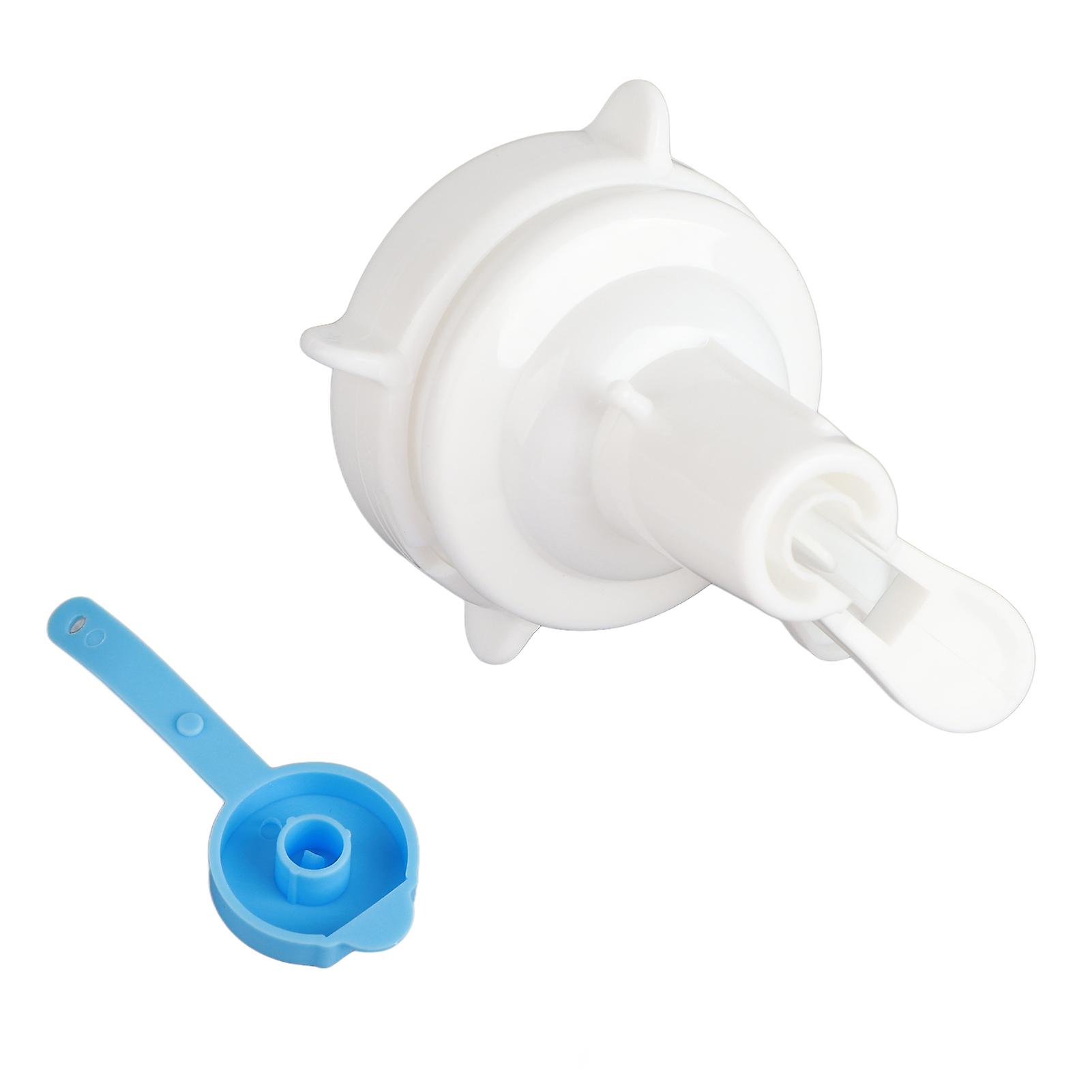 White Plastic Spigot Valve, 1pc Simple Water Bottle Top Dispenser Faucet Replacement Valve, Easy to Install and Use for Home or Office