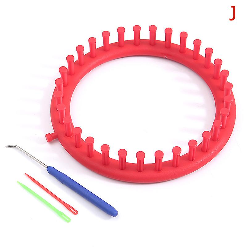 1 Set Rectangle Round Knitting Loom Weaving Scarf Sweater Hat Shawl Stitching