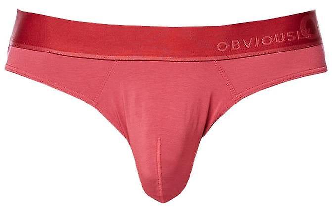 Obviously PrimeMan Hipster Brief - Brick Red