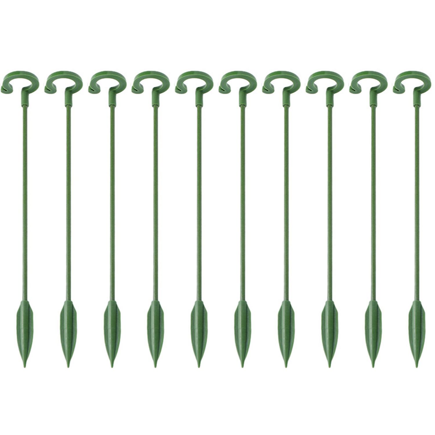 10PCS Plant Support Stakes Set for Single Stem Garden Plants