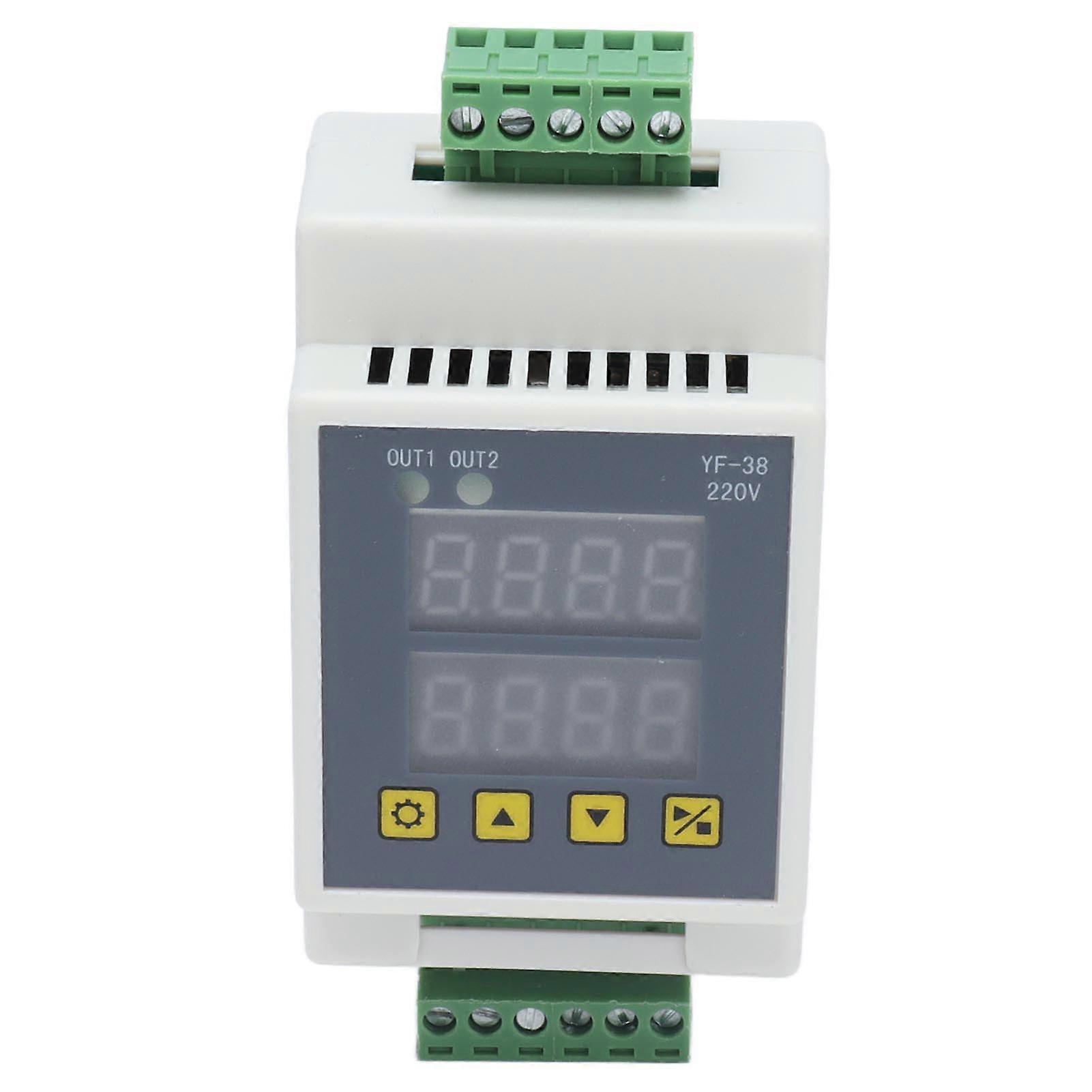Delay Relay Pulse Trigger Timing Cycle Switch Module 2 Way Multifunction Control Board YF?38AC220V