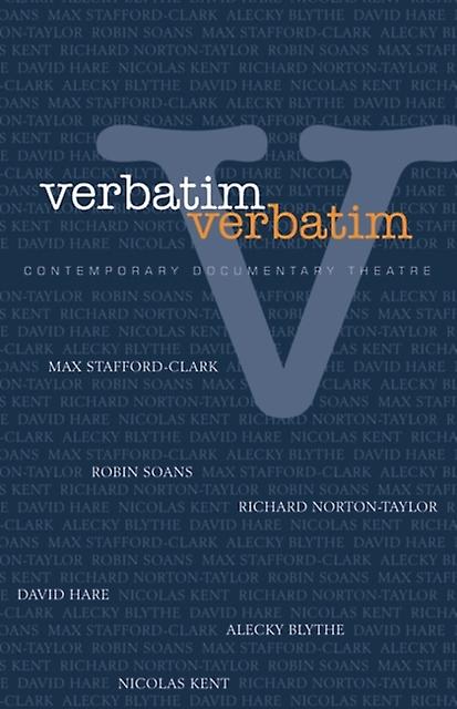 Verbatim Verbatim Paperback Book