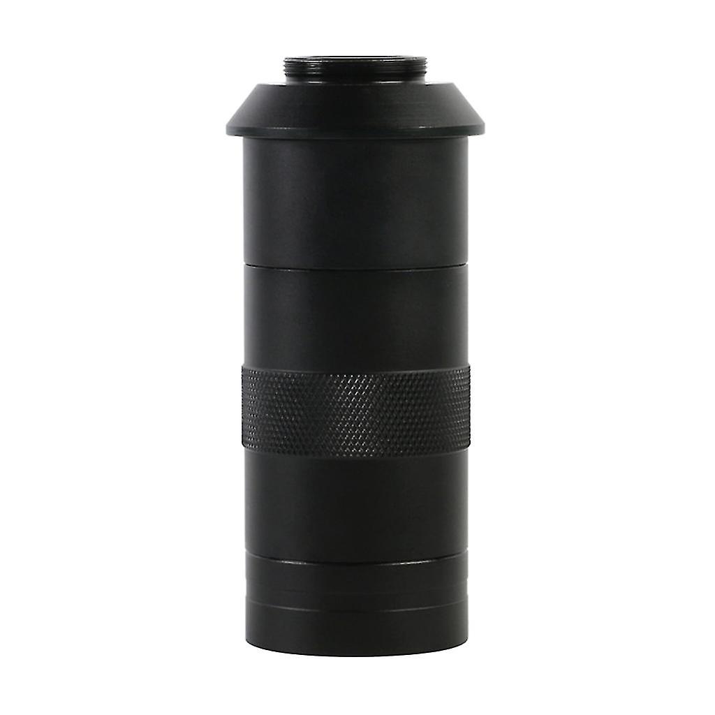 C-mount Lens Zoom Microscope Eyepiece Magnifier Lens For Microelectronics 100x