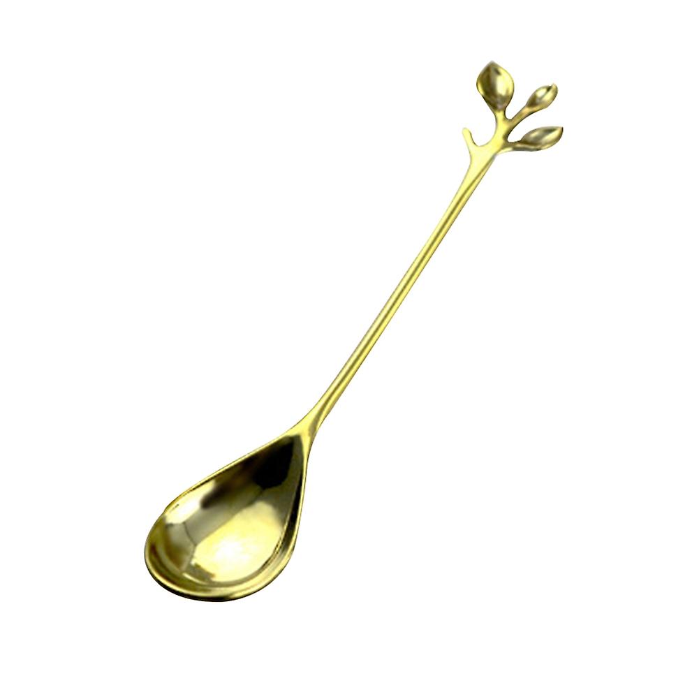ZHOUBA Mini Coffee Tea Branch Design Cup Spoon Fruit Fork Kitchen Gadget Tool Gift
