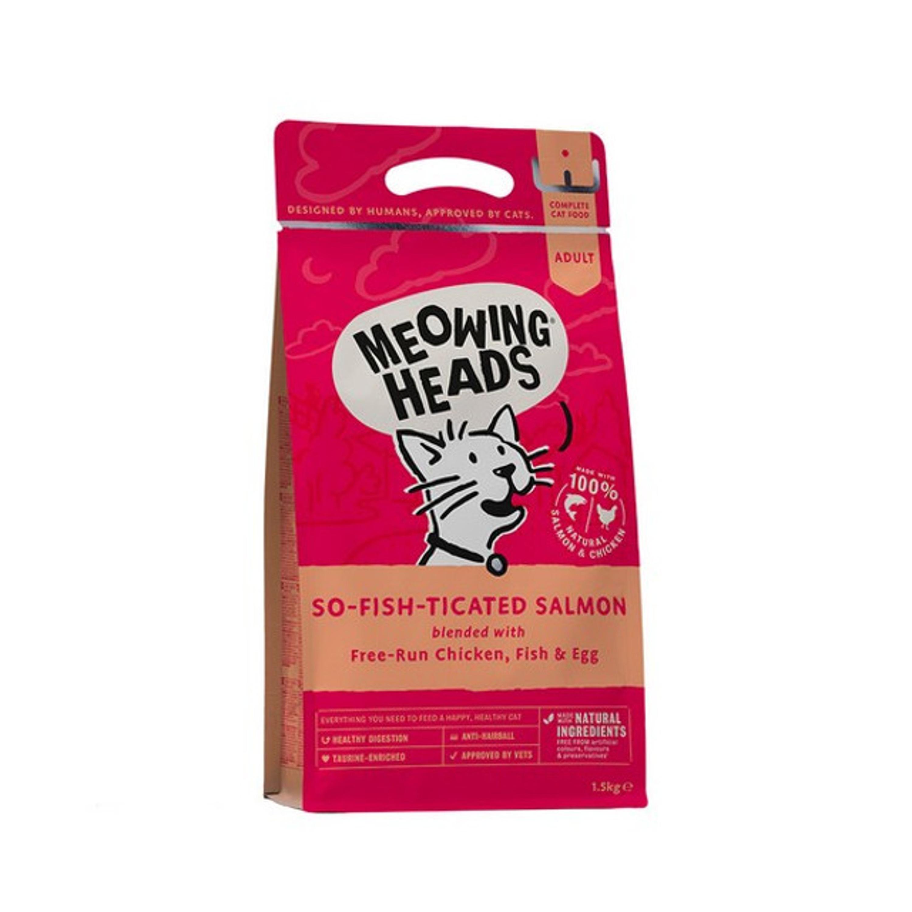 Meowing Heads 三文鱼猫粮 1.5kg