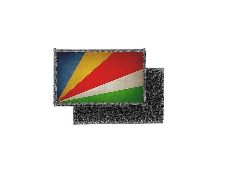 Patch ecusson prints vintage badge flag seychelles Seychelles