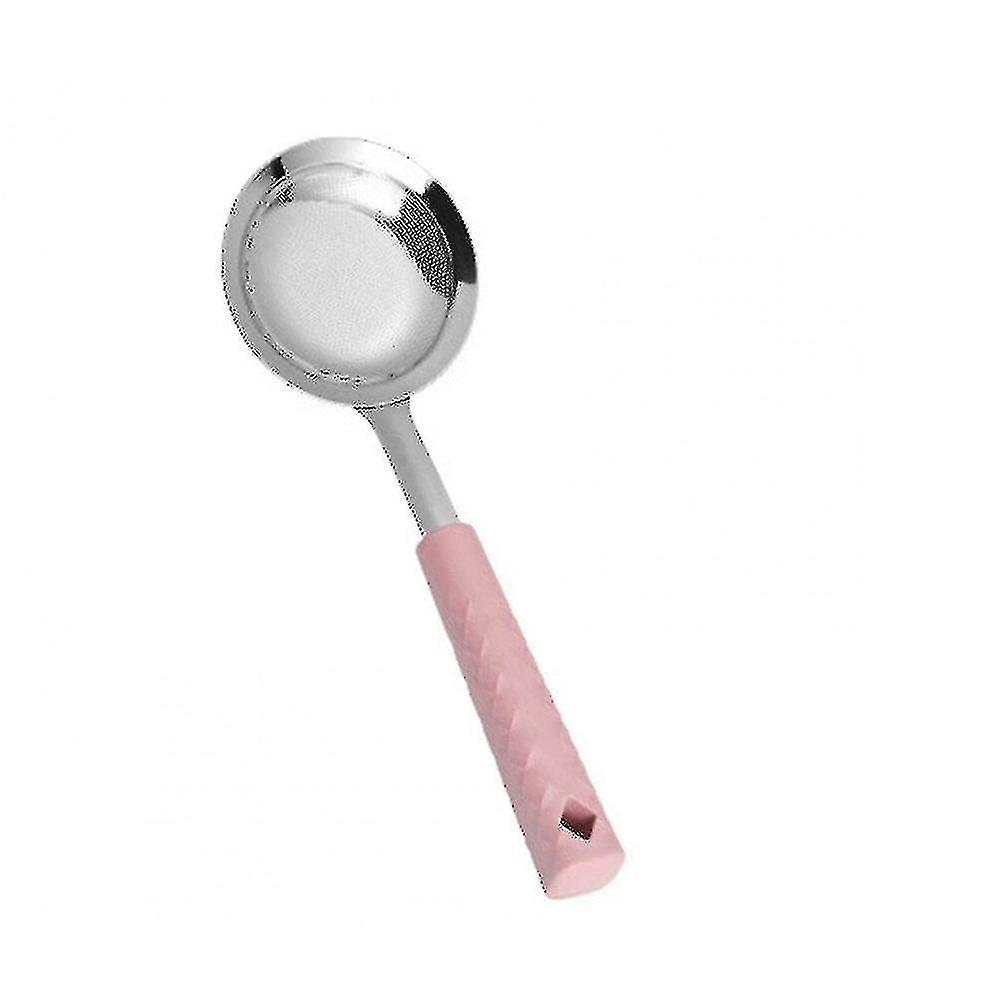 Slotted Spoon Portable Practical Anti-slip Fine Mesh Wire Skimmer