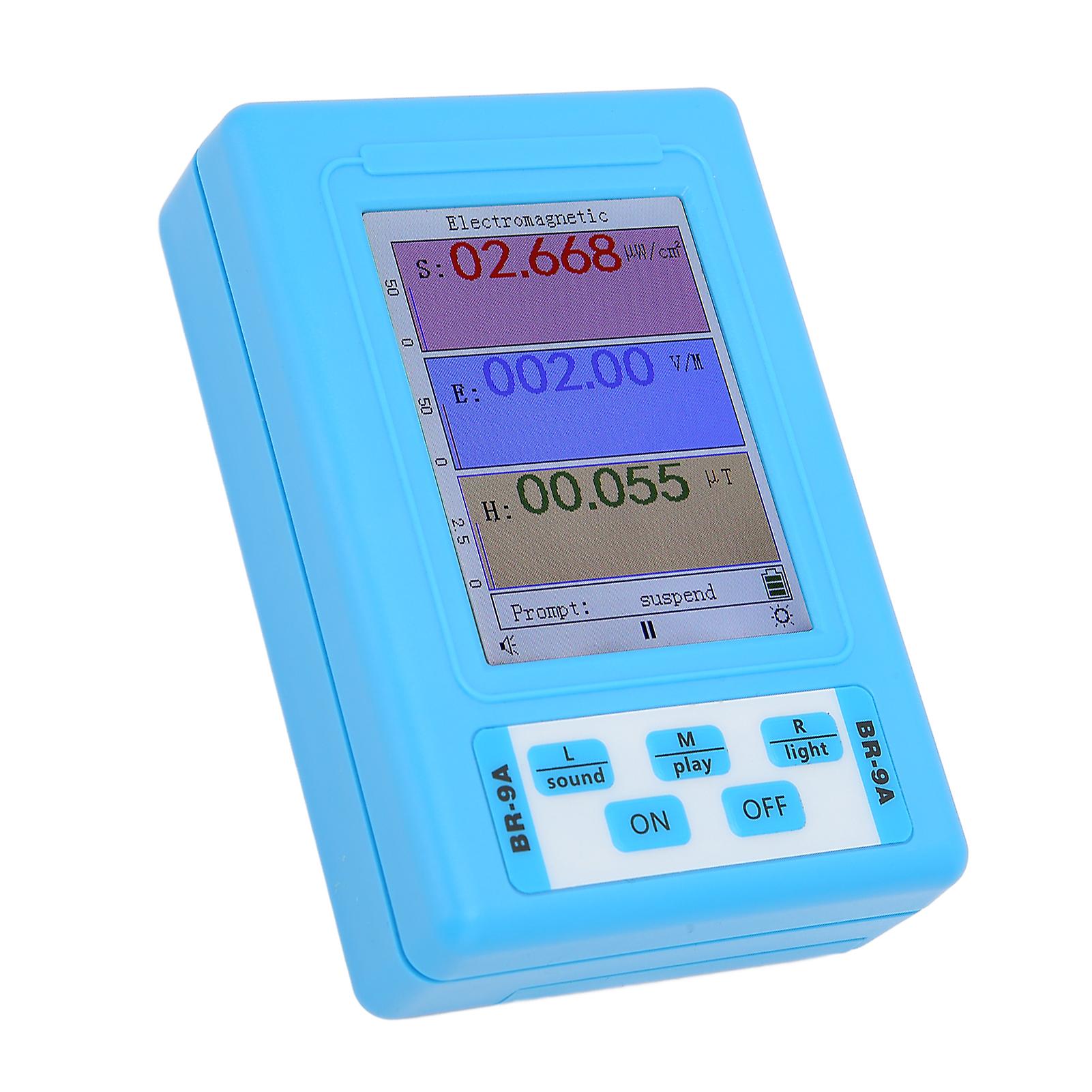 Electromagnetic Radiation ABS Detector Dual Purpose EMF Magnetic Field Tester for Daily Life 