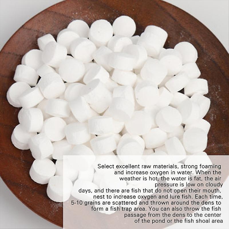 Oxygen Particles Lasting Oxygen Releasing Fishing Bait Carp Additive Tablets Practical Fishing