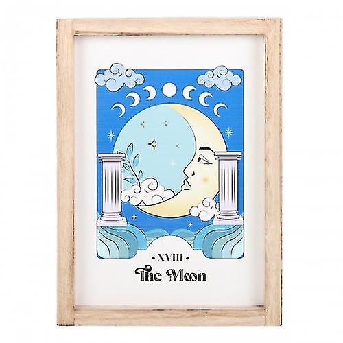 Something Different Celestial The Moon Framed Art Print