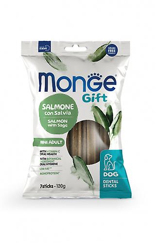 Monge Gift Mini Perro Salmón con Salvia - Dental Stick