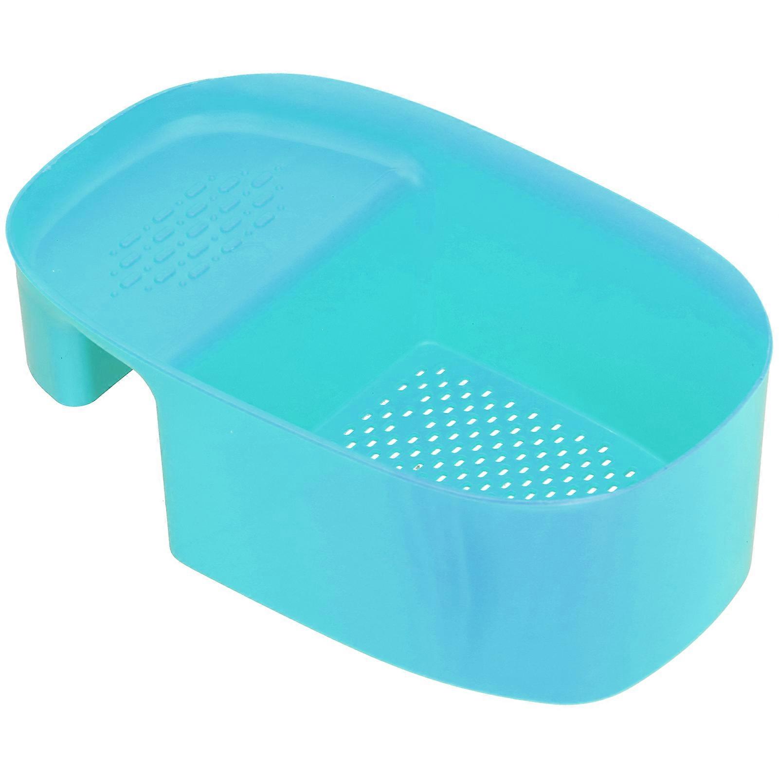 Sink Drain Rack Multifunctional Fruit Vegetable Drainer Leftovers Filter for Kitchen Use