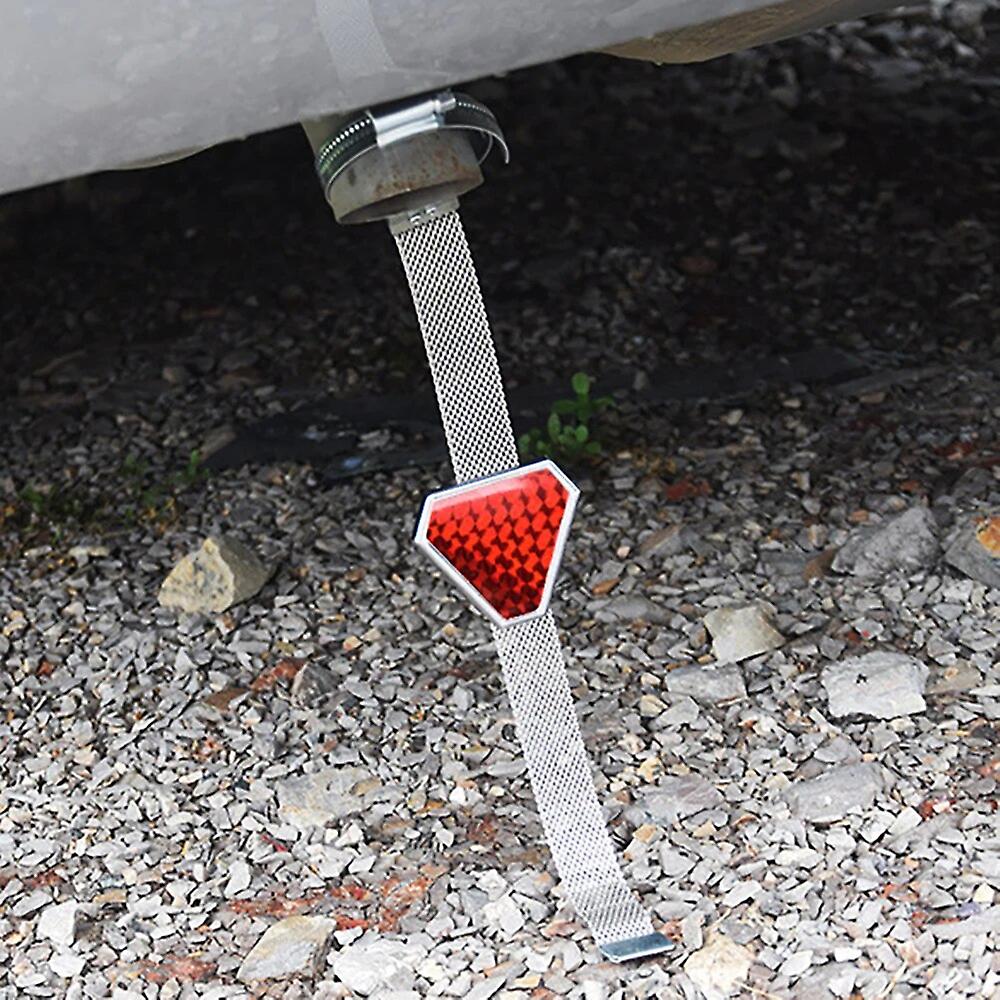 Triangular Anti Static Strip with Electrostatic Adjustable Reflective Strips 30cm Universal Eye-catching Car Auto Supplies~9399