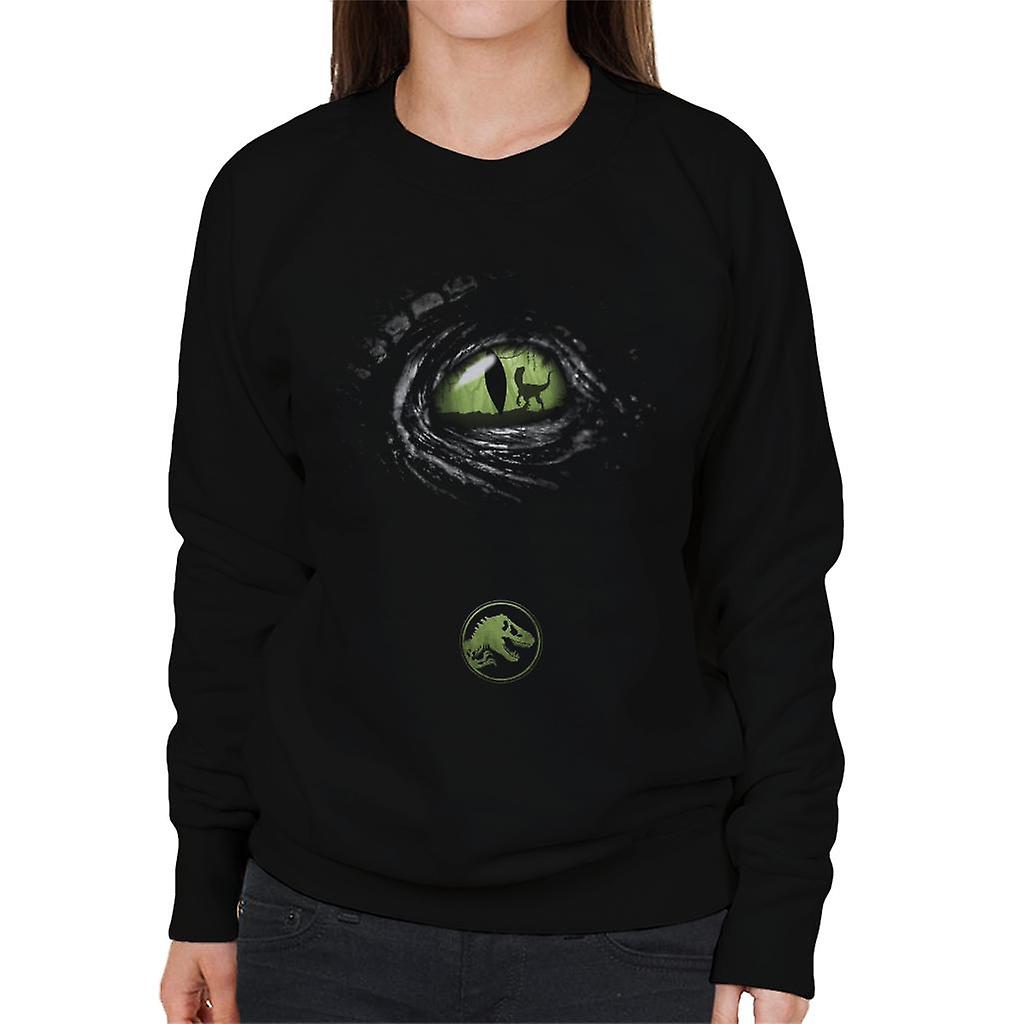 Jurassic Park Velociraptor Eye Women's Sweatshirt