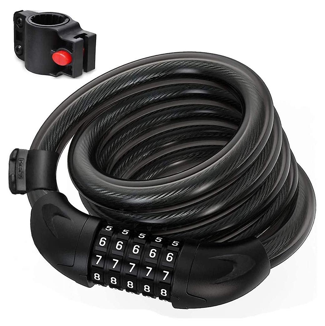 120 cm cable lock with 5-digit numbers for bicycle tricycle