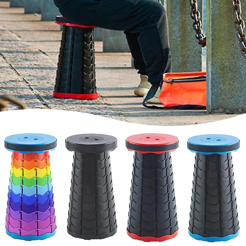 Colorful Retractable Collapsible Stool Multifunctional Practical Chair for Gardening/Home
