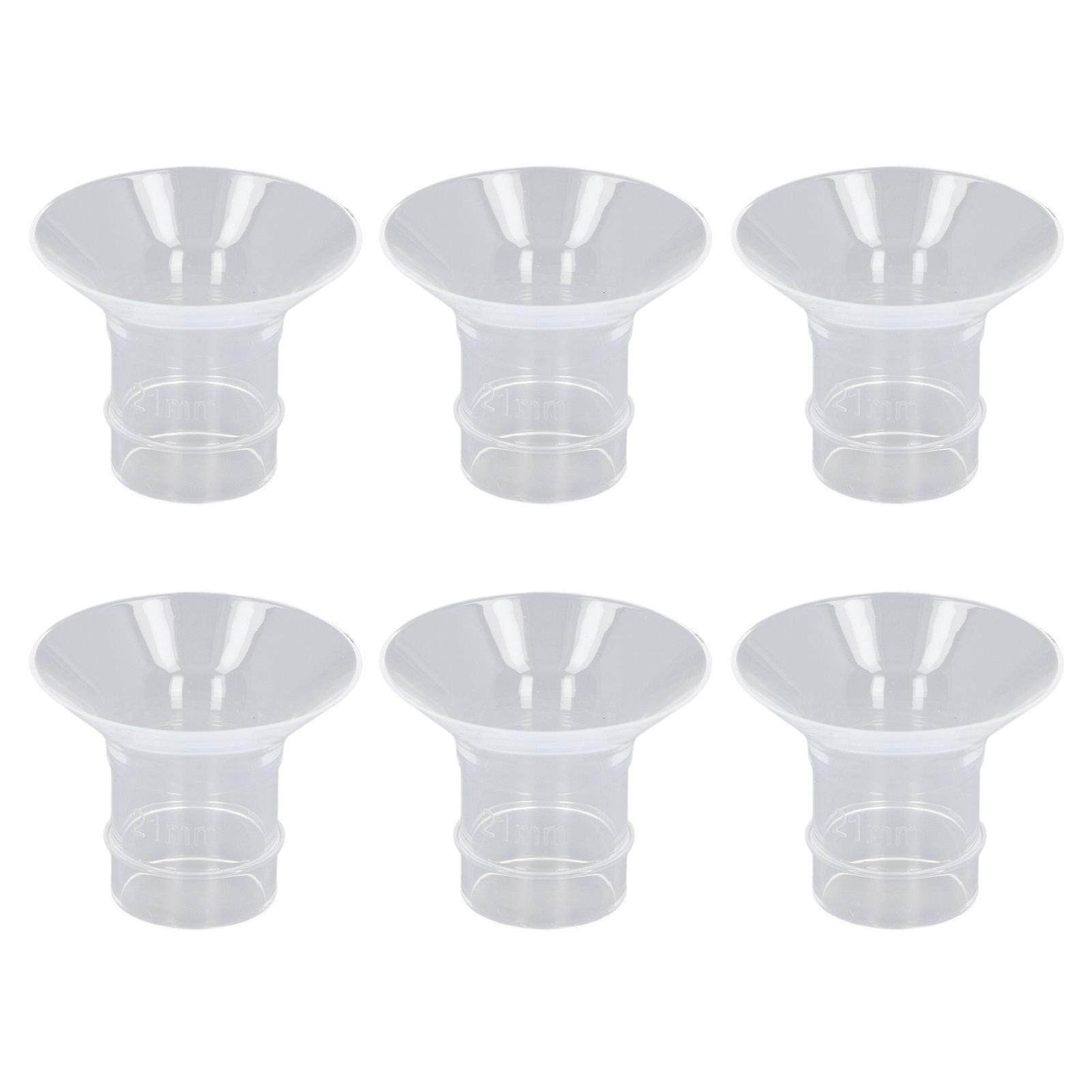 Lot de 6 inserts de bride pour pompe mammaire mains libres, portable, Spectra 24 mm, brides de protection 21 mm