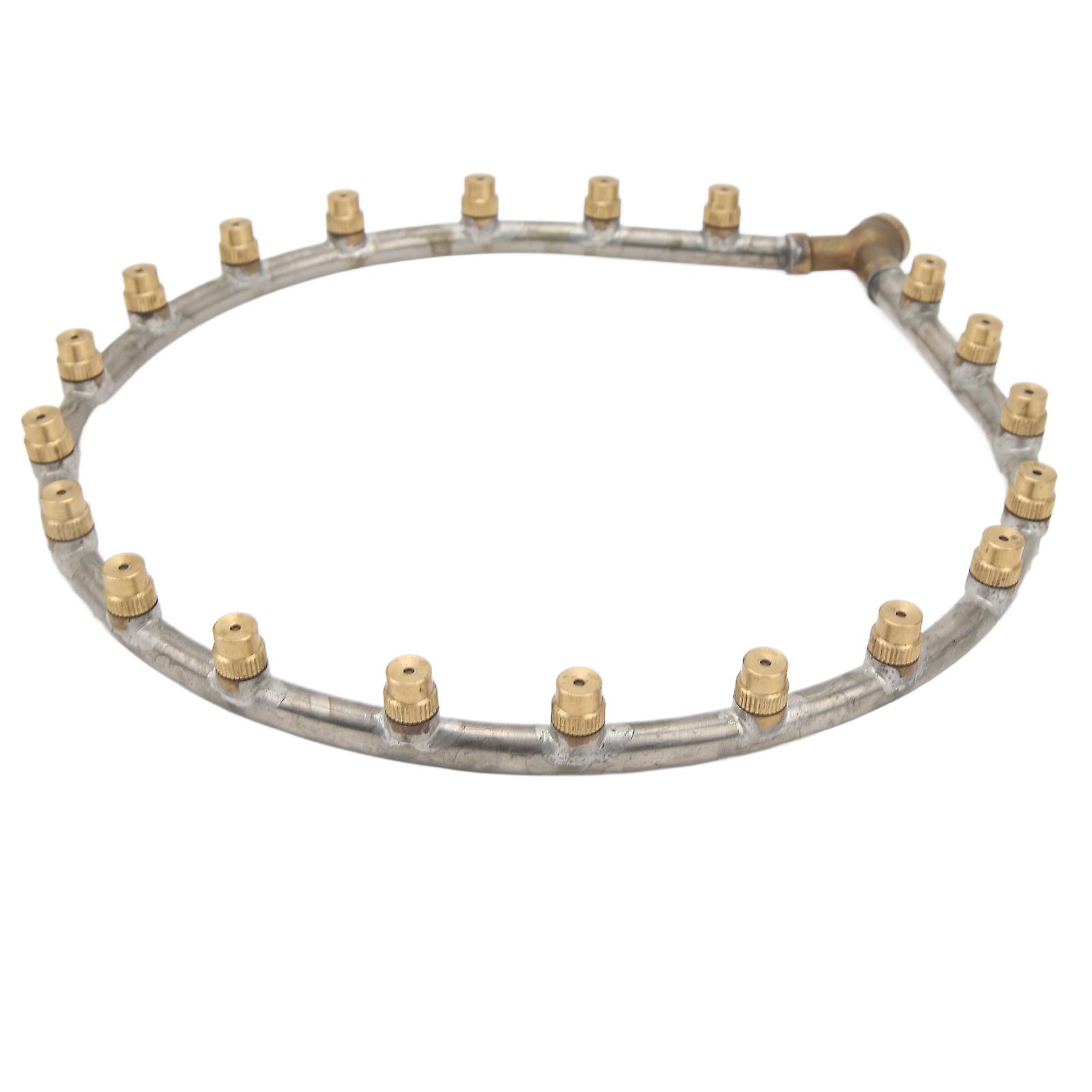 Multifunctional Stainless Steel 20 Head Annular Nozzle G3/8 Thread