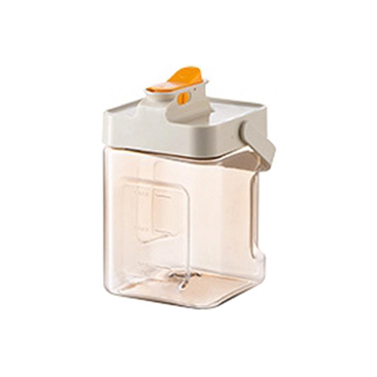 Summer Drink Dispenser with Tap, Large-Capacity Juice Drink Dispenser, Cold Kettle with Faucet,As Shown 2.3L