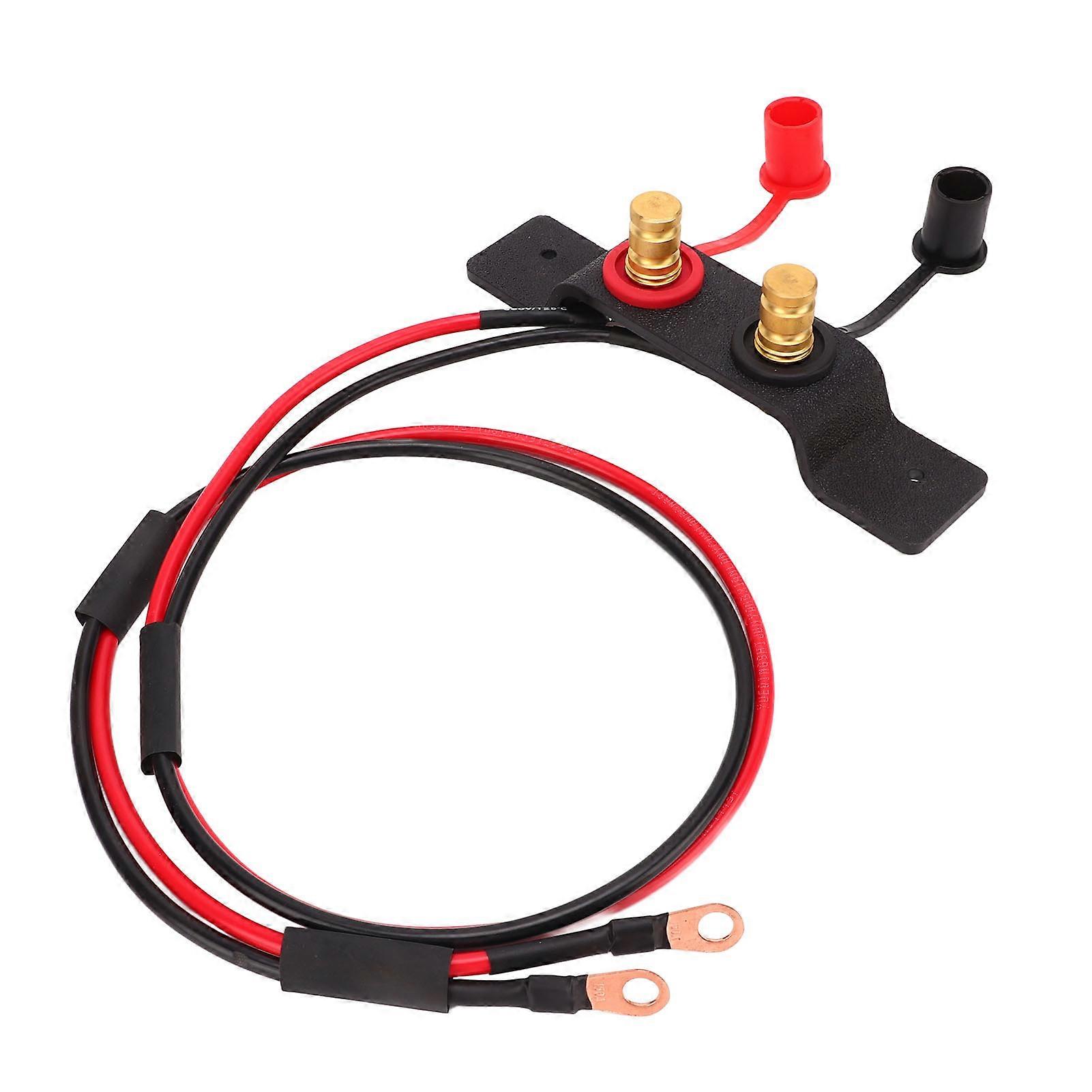 Battery Terminal Relocation Kit 1.2m Cable Charging Jump Post Replacement for Can-Am 