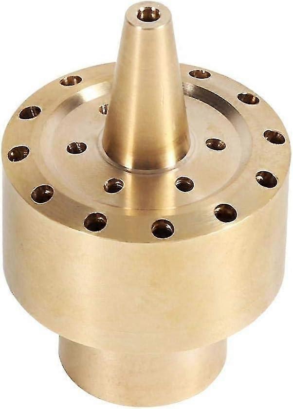 1/2 pouce en laiton colonne fontaine buse jardin étang fontaine eau buse poreuse diffusion gicleur g
