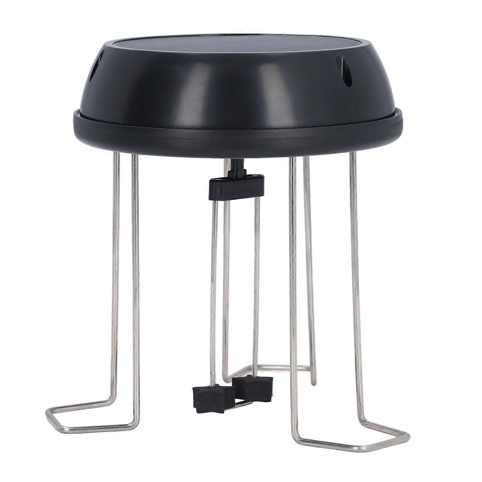 Solarbetriebener Wasserrührer, 5 V, 0,5 W, Solarpanel-Wiggler mit Halterung für Vogelbäder, Gartenteich-Dekoration, superleise