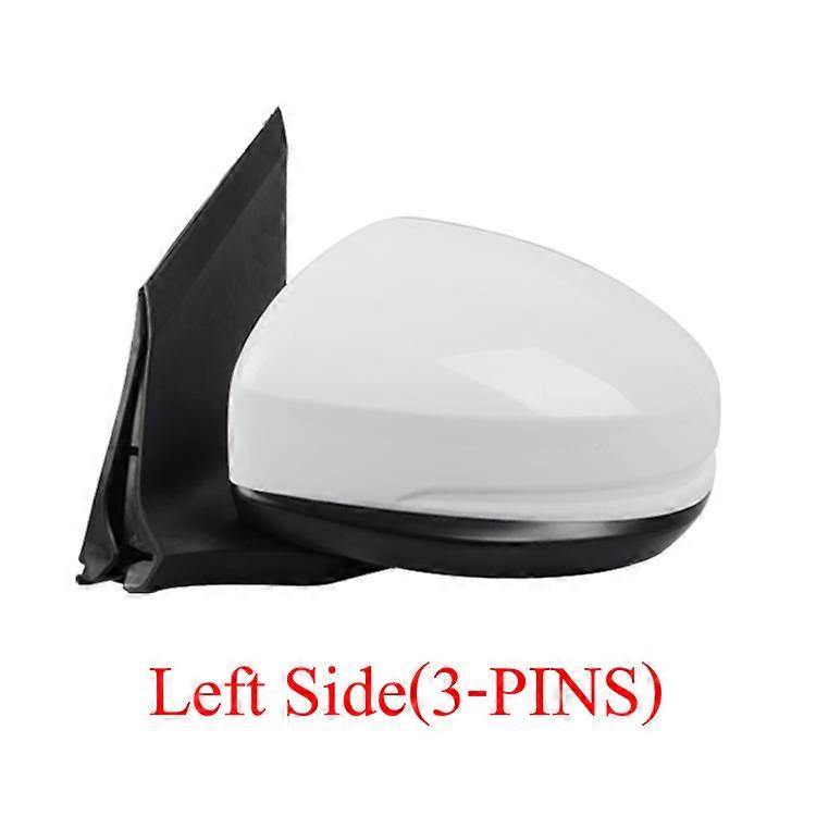 Left Right Outer Rearview Side Mirror Assy For HONDA CITY GM6 2015 2016 2017 2018 3-PINS Without LED / 5-PINS With LED Light