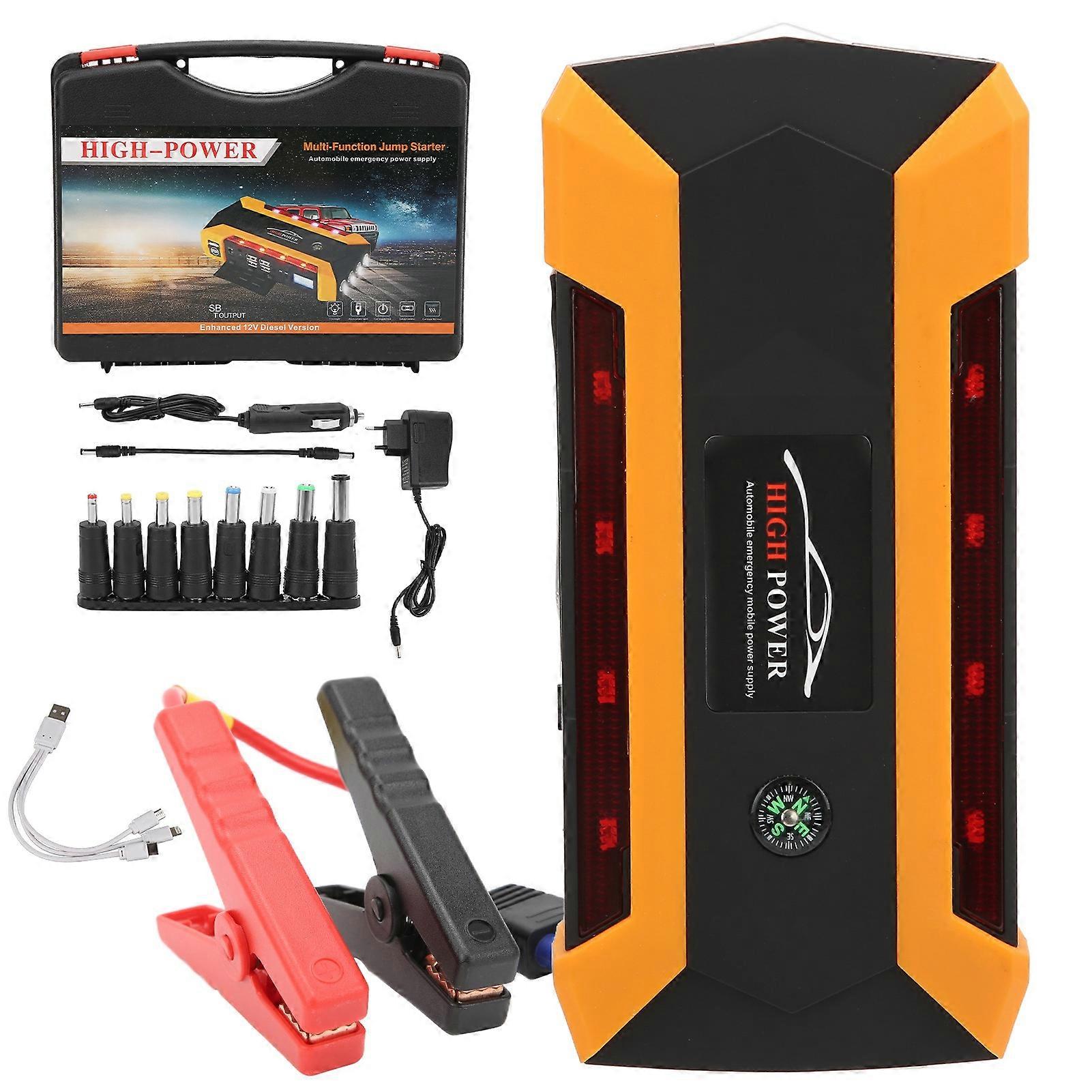 Car Jump Starter 28000mAh Power Bank 1000A Portable Battery Charger 12V EU Plug 100240V E2U011