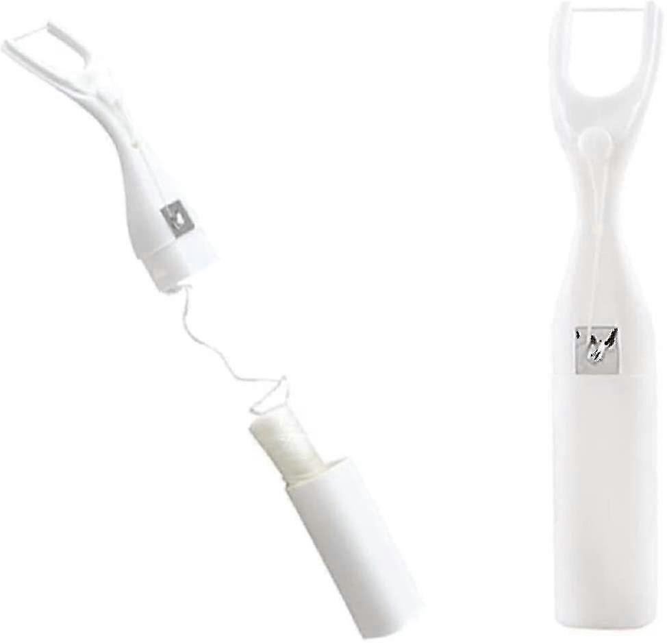 Dental Floss Holder With 30 Meter Flosses Reach Waxed Dental Floss For Plaque