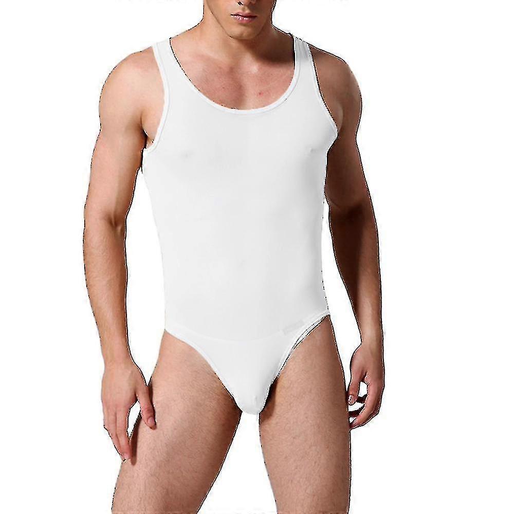 Bodysuit Uomo Costume intero Senza Maniche Intimo Intimo