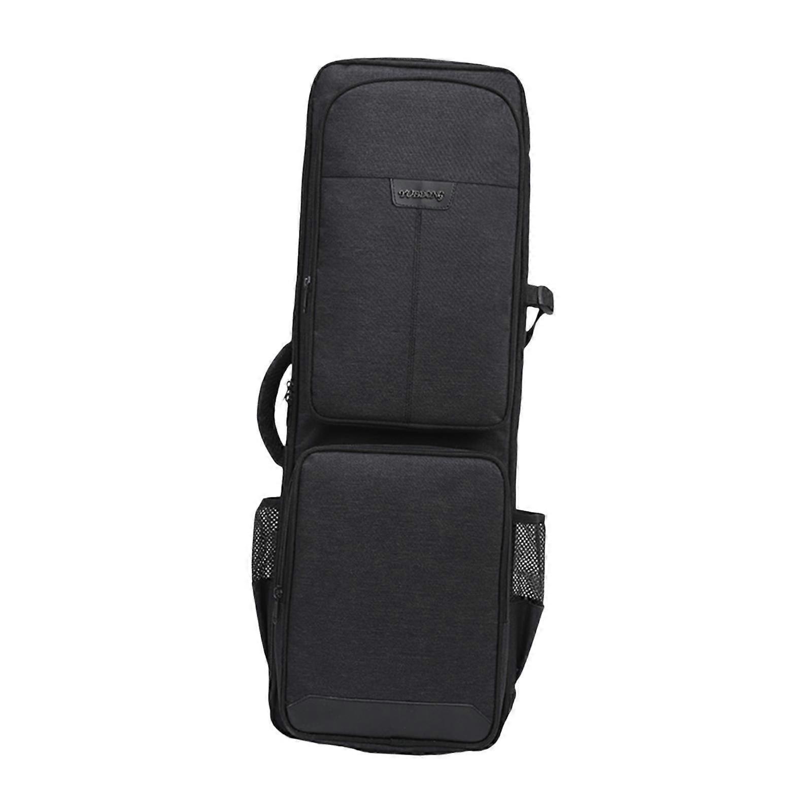 Saxophone Shoulder Bag Shockproof Saxophone Storage Case for Instruments Gig black