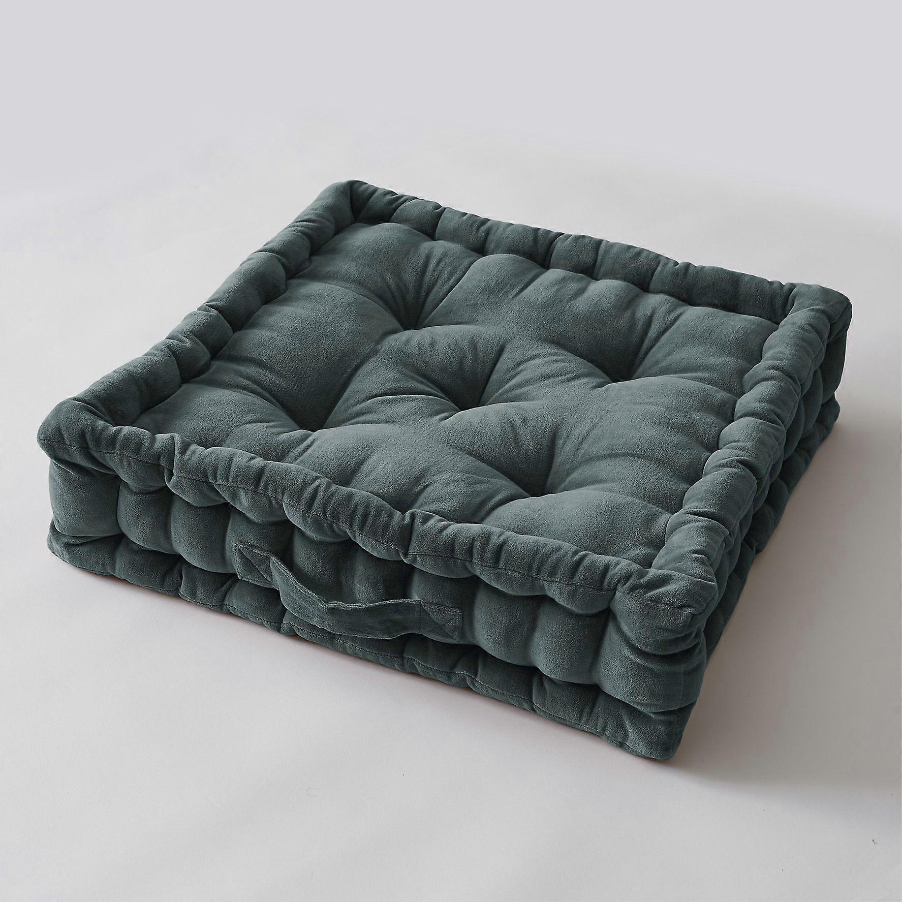 Floor cushion 50 x 50 x 10 cm Caesar Slate