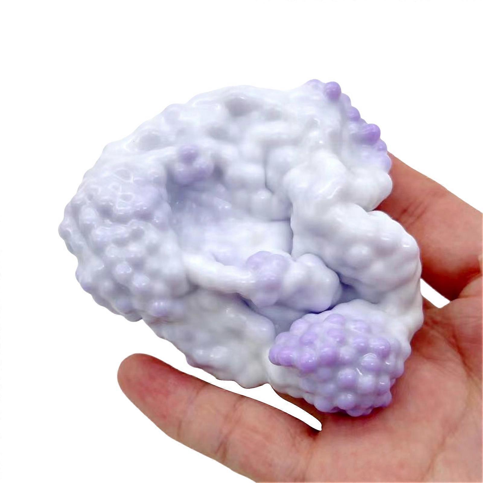 Vacuum Grape Stress Ball Hand-made Stretching Stress Ball Squishys Toy for Adults Child