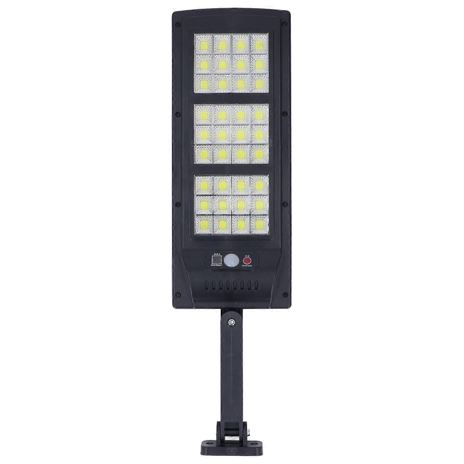 Solar Street Lights Motion Sensor Waterproof Solar Security Flood Lights COB Wall Lamp with Remote Control for Outdoor 