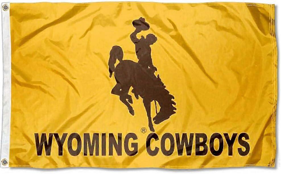 Wyoming Wordmark Grommet Flag