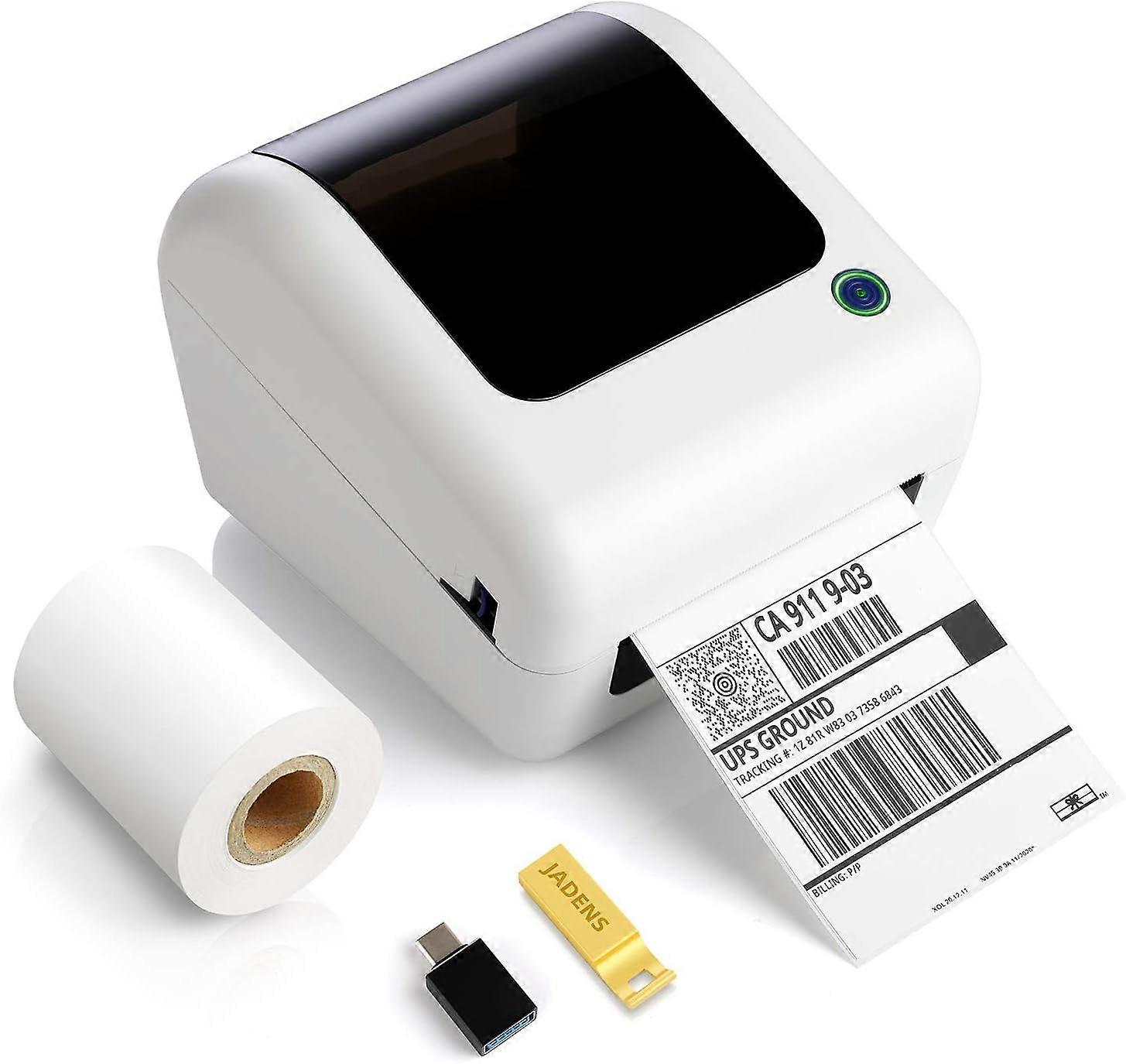 Bluetooth-Thermoetikettendrucker für den Versand - Hochgeschwindigkeit 4x6, Bluetooth-Unterstützung für PC und Handy, USB für MAC, Bluetooth