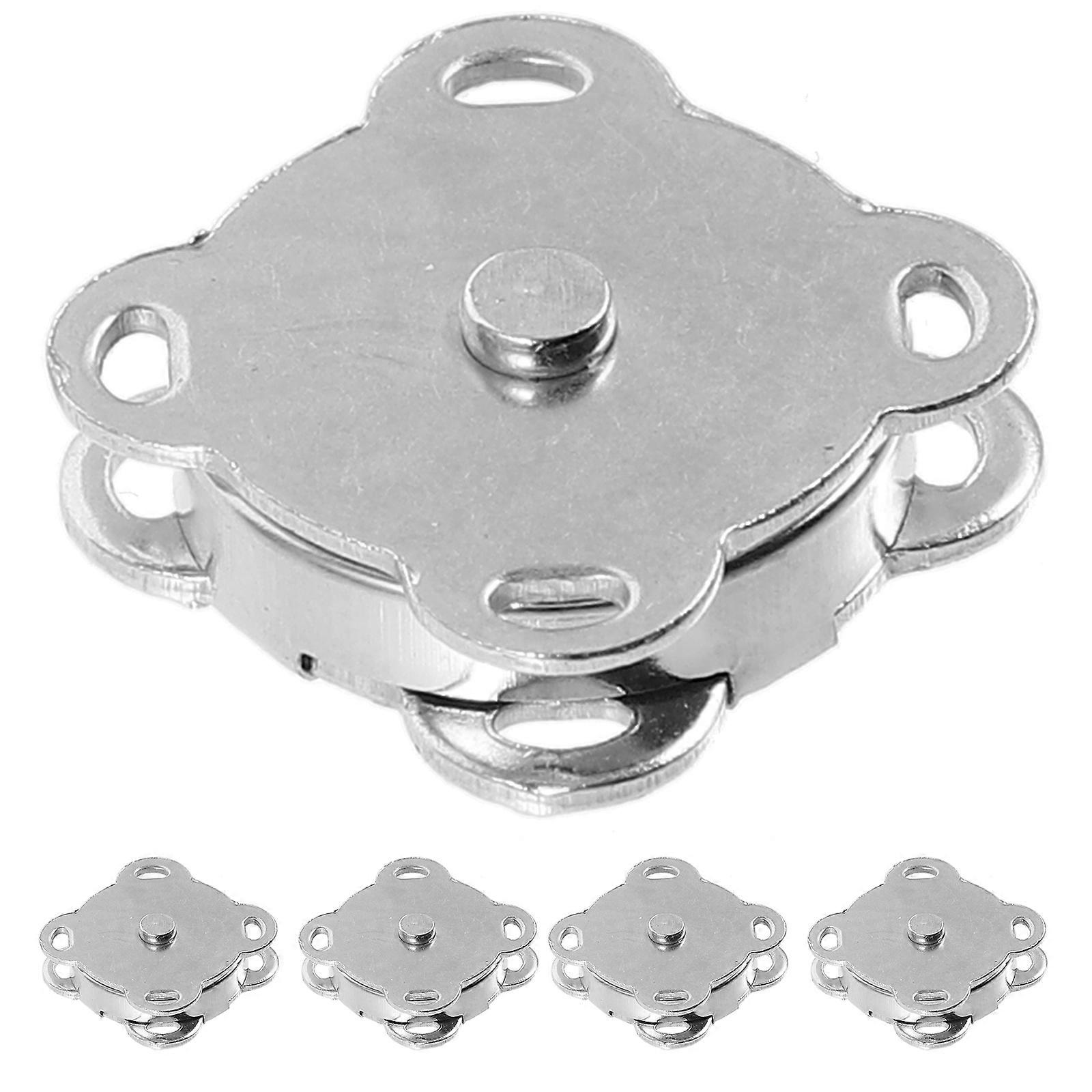 6pcs Magnetic Snaps Buttons Suitcase Snap Closures Magnetic Snap Buttons for Backpack Purse