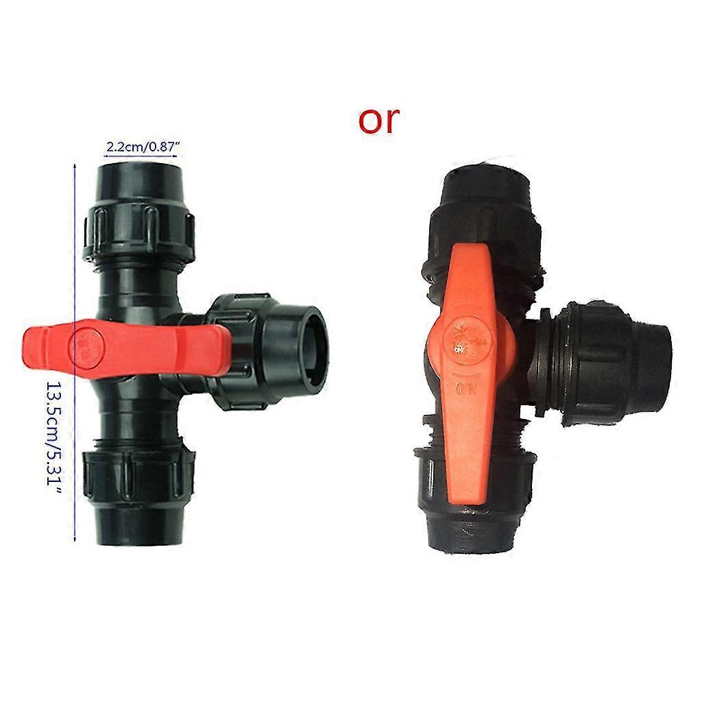 3 Way Diverter For T Shape For Valve Connector Quick Connect Plastic Three-way F-Excellence
