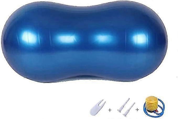 Yoga Ball Peanut Balance Fitness Ball Inflatable Thickened Explosion-proof Yoga Ball Fitness Balance Training Physiotherapy To Improve Balance Core St