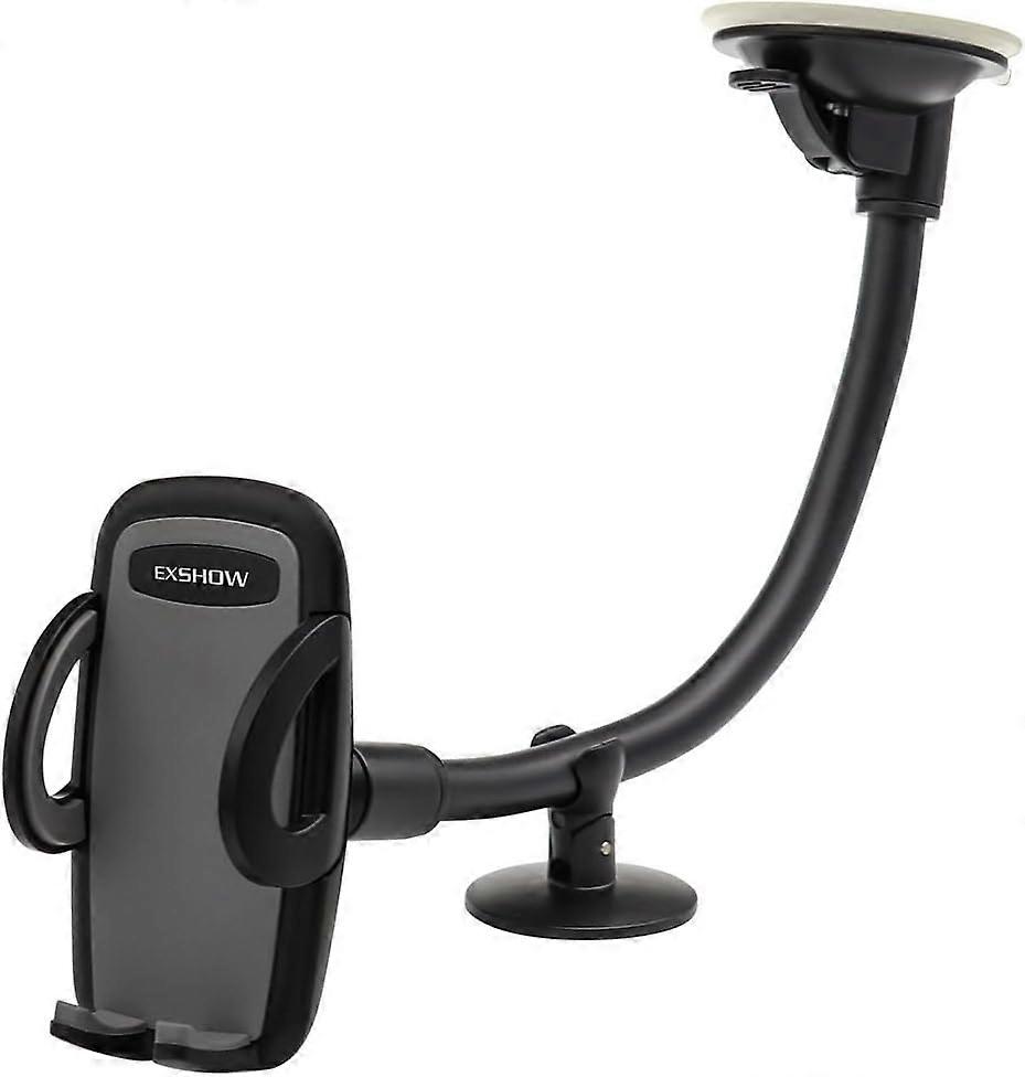 Universal windshield dashboard 50.8 cm long arm car phone holder bracket with