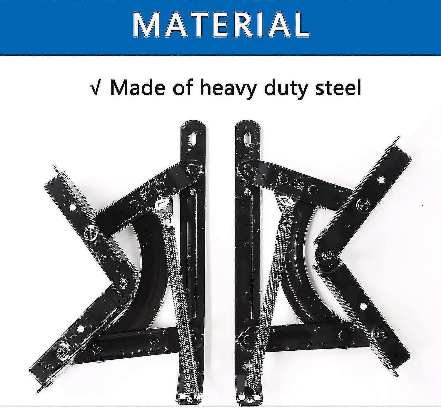 Angoily 2stücke Dreieck Federscharnier Aus Metall  Produktbild-Vorschau 2