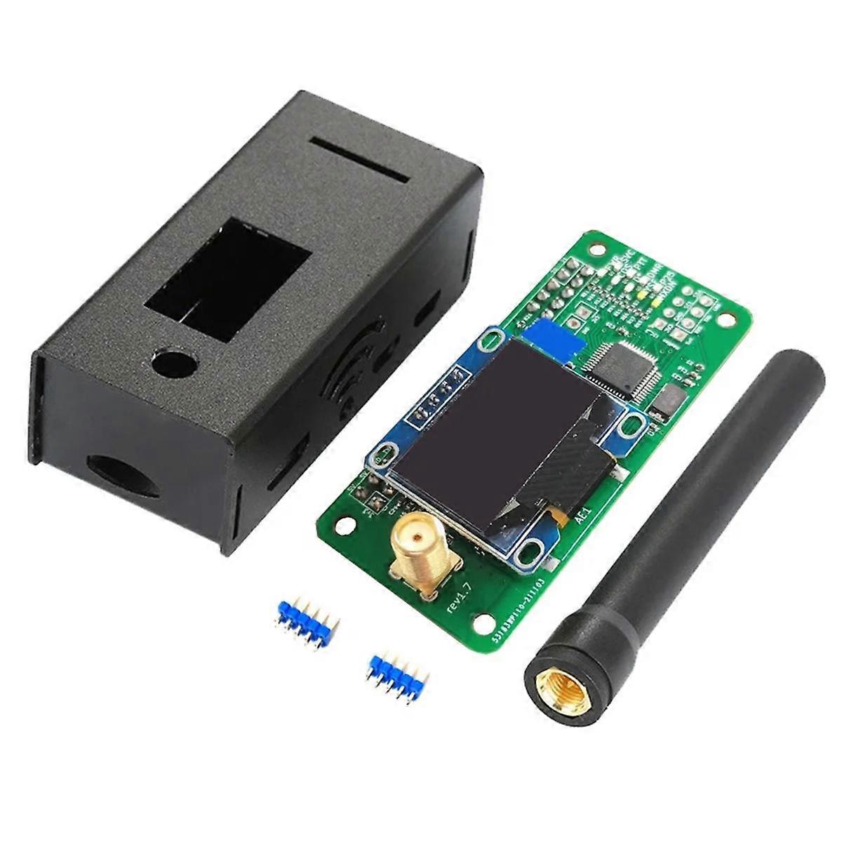 Version 1.7 Simplex Hotspot UHF VHF Antenna +OLED+Case Support P25 DMR for Hotspot