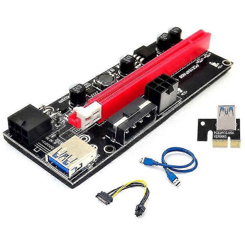 4pcs latest ver009 usb 3.0 pci-e riser ver 009s express adapter card