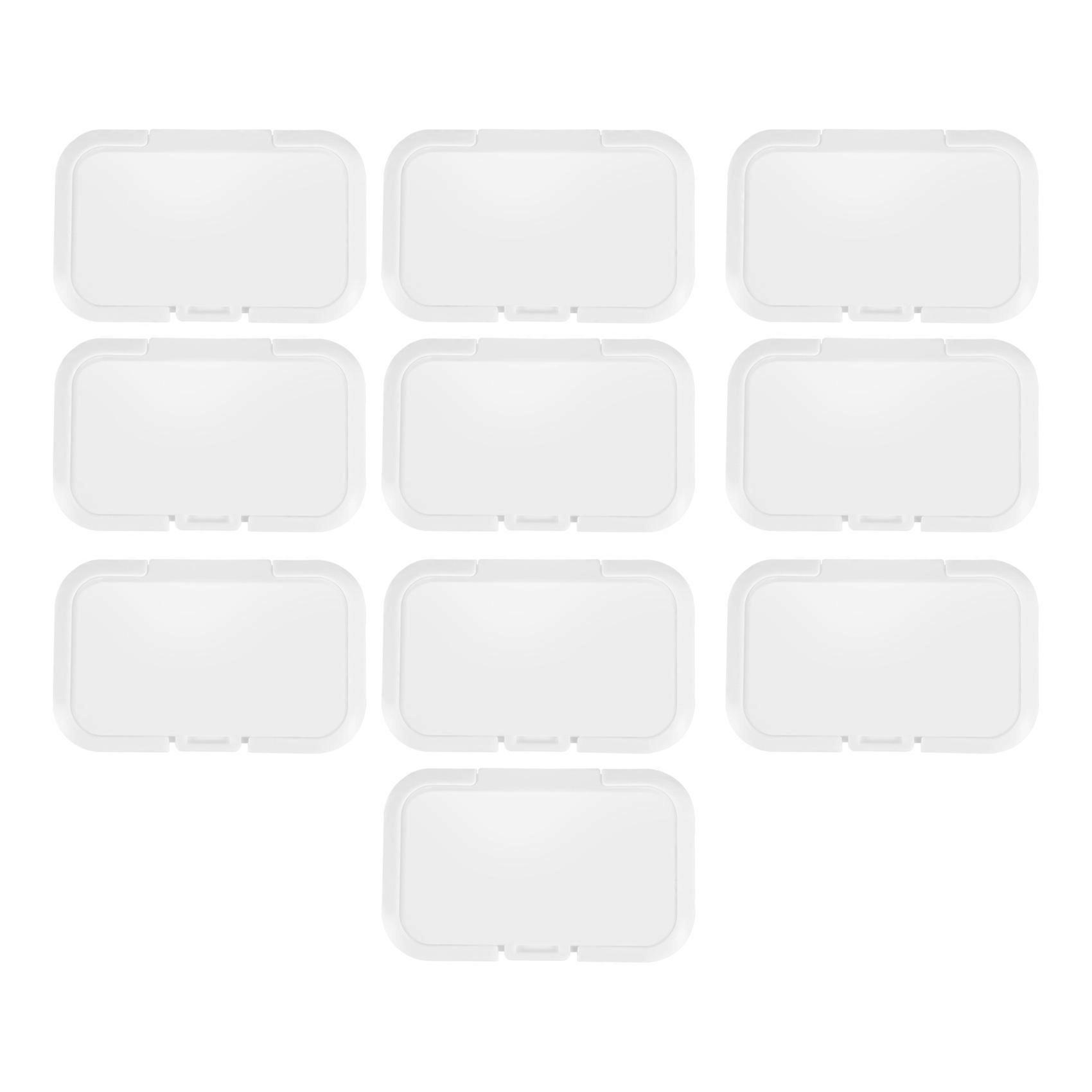 10Pcs Reusable Baby Wipes Lid Baby Wet Wipes Cover Wet Paper Lid