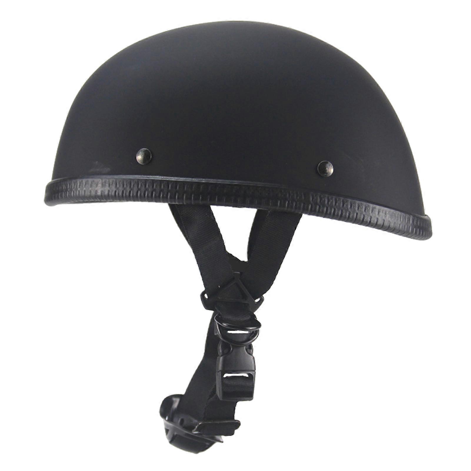 Casque de moto rétro ultra-mince Doublure respirante Absorbant la transpiration Léger Facile à nettoyer Résistant aux chocs Casque de cyclisme à profil bas