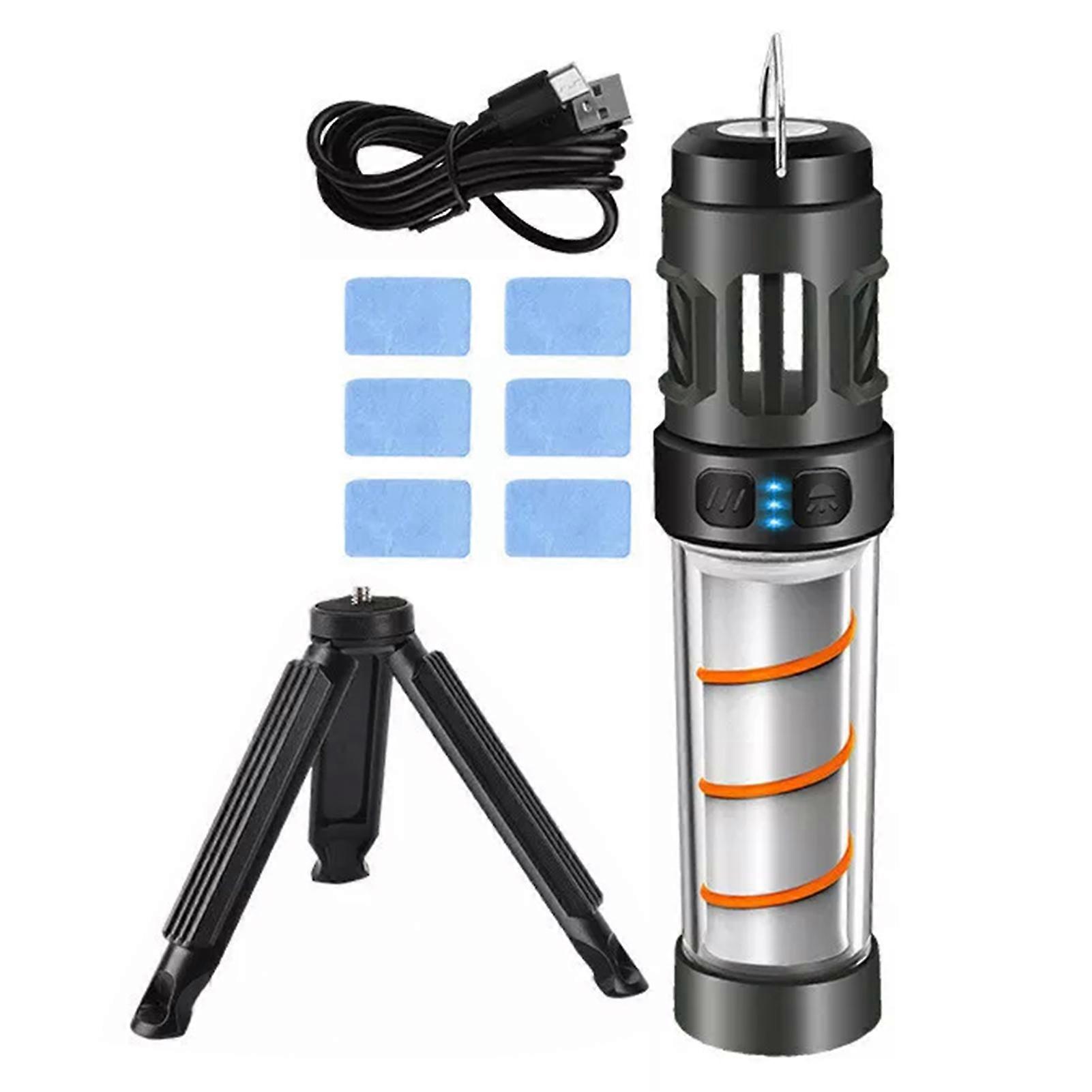 LED Mosquitoes Repellent Camping Light Waterproof Quiet Bugs Trap Lamp for Home Camping Picnic