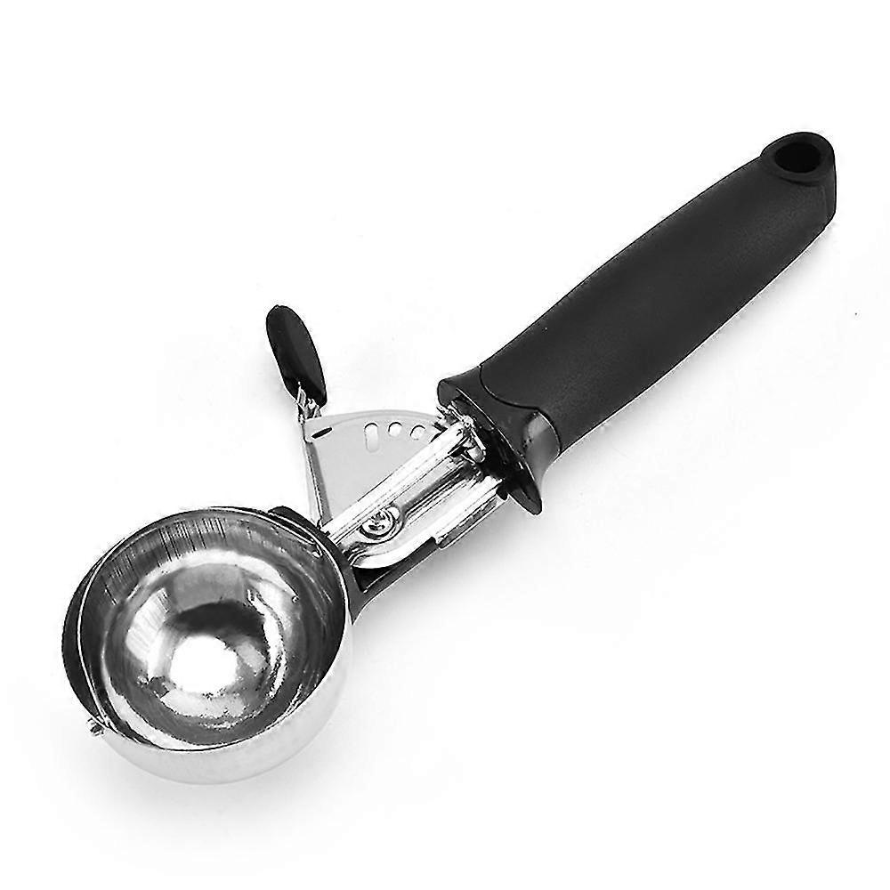 Professional stainless steel ice cream scoop with trigger.ice cream scoop
