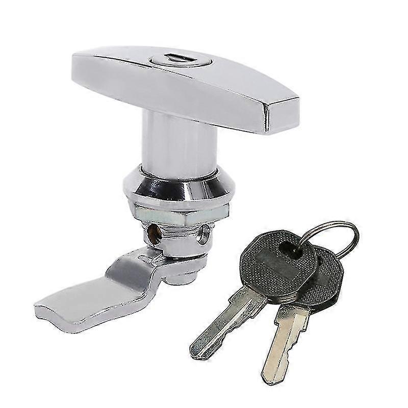 Universal T-handle Door Latch Lock For Trailer Caravan Rv Truck Canopy Toolbox