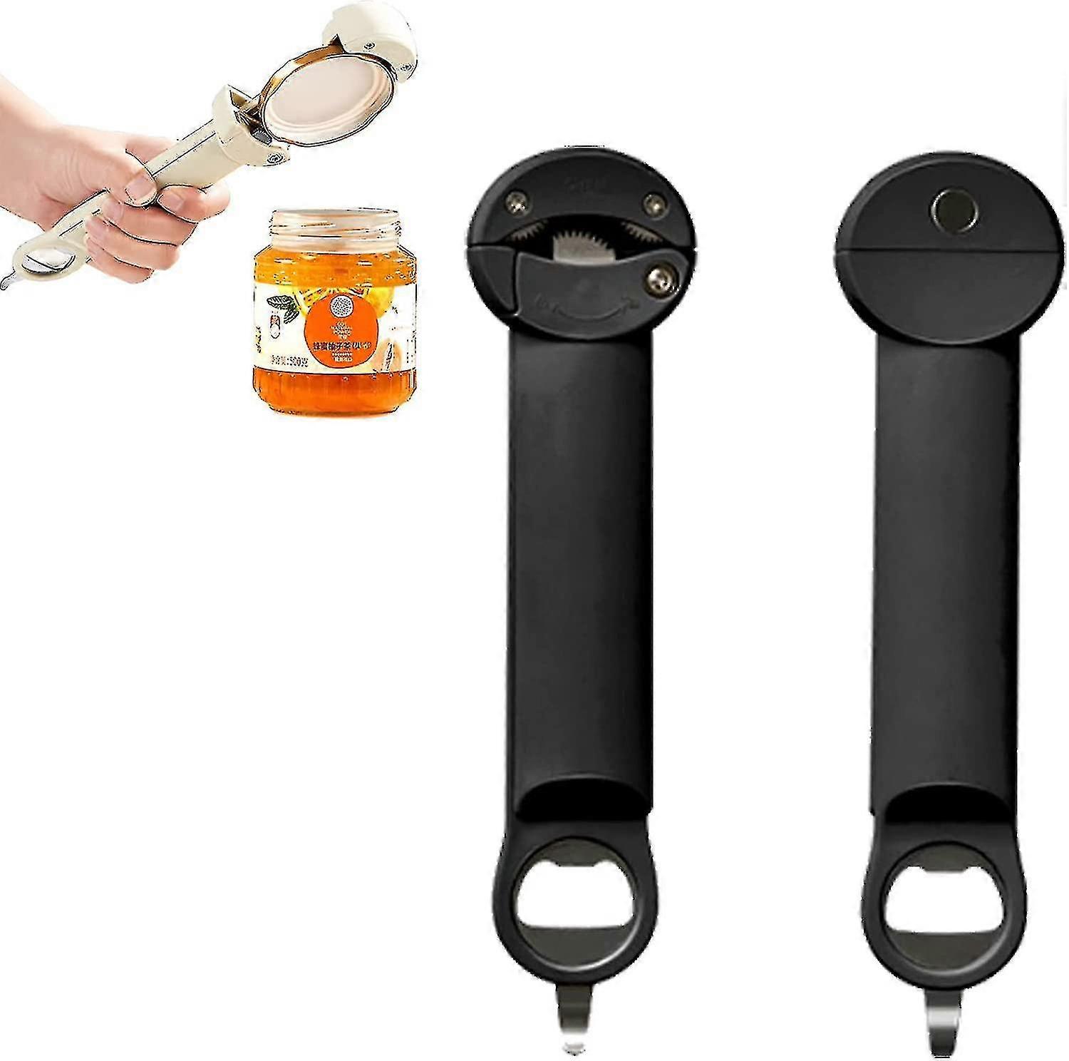 Multifunctional Retractable Bottle Opener, Jar Opener Tool, Kitchen Accessories